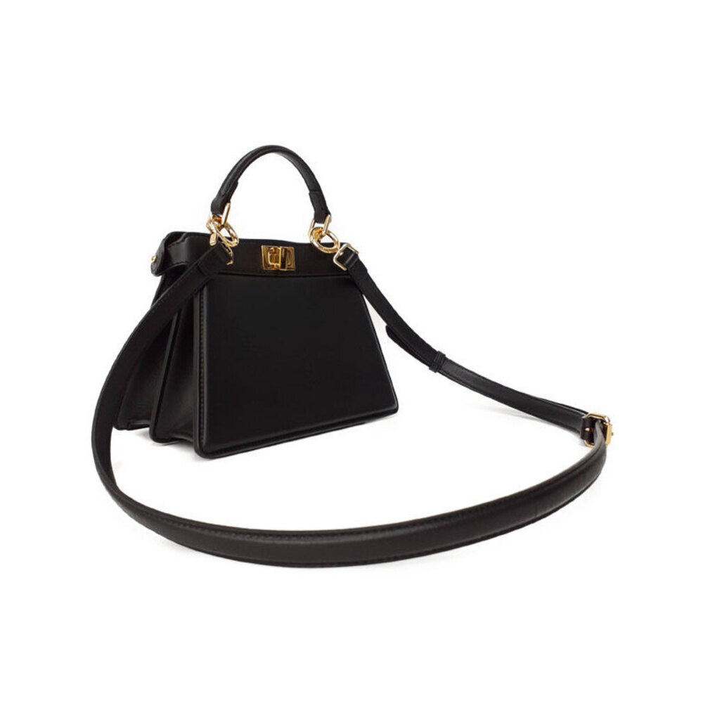 Fendi Shoulder See You Leather Bag I Peekaboo